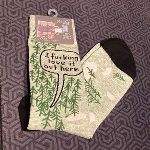 Novelty outdoors lovers socks